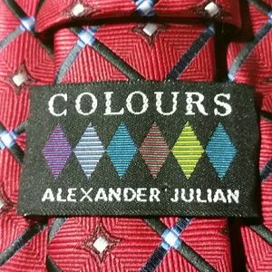 Cremson Colours Tie by Alexander Julian